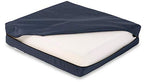 DMI Seat and Chair Cushion for Office Chairs, Wheelchairs, Scooters, Kitchen Chairs or Car Seats, FSA HSA Eligible, for Support and Height while Reducing Stress on Back, Tailbone or Sciatica