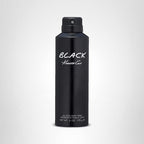 Kenneth Cole Black All Over Body Spray for Men, Aromatic Woody Fragrance, Notes of Watermint, Mandarin, Cedar, and Musk, Long-Lasting Cologne, 6.0 Fl. Oz