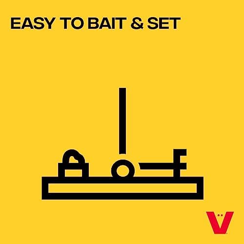 Victor M144B Instant Power-Kill Easy Set Reusable Rat Trap - 6 Traps