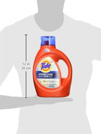 Tide hygienic clean heavy 10x duty liquid laundry detergent, original, 92 oz bottle
