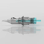 STIGMA Aquamarine Knight Tattoo Cartridges #12(5RL) 20Pcs Standard Disposable Tattoo Needle Cartridges with Membrane Round Liner EN02B-20-1205RL