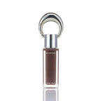 ENTROPY Makeup 2-in-1 Charm Shiny Glowy Lip & Cheek Gloss Tint Keychain, High Pigment Long Lasting Lip Color & Plumping Gloss, C8 Smoky Quartz Charm