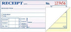Adams Invoice Book, 2-Part, Carbonless, 5-9/16 x 8-7/16 Inches, 50 Sets per Book (DC5840) & Money and Rent Receipt Book, 2-Part, Carbonless, 2.75 x 7.19 Inch, 50 Sets, White and Canary (DC2701)