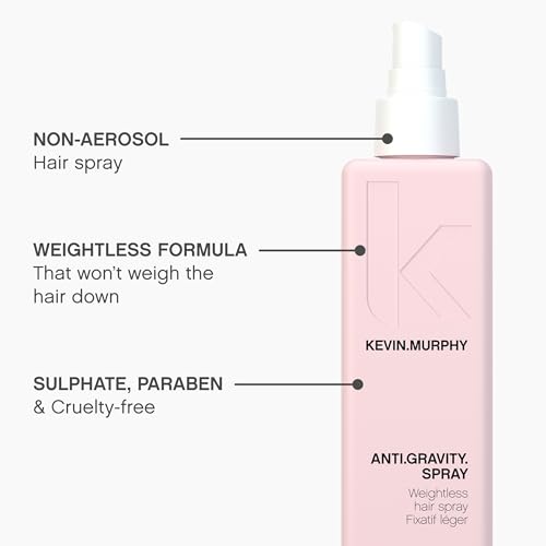 KEVIN.MURPHY ANTI.GRAVITY.SPRAY - Hair Spray for Volume & Shine - For All Hair Types - Non-Aerosol - Weightless Hair Care - 150 mL / 5.1 fl oz