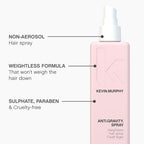 KEVIN.MURPHY ANTI.GRAVITY.SPRAY - Hair Spray for Volume & Shine - For All Hair Types - Non-Aerosol - Weightless Hair Care - 150 mL / 5.1 fl oz