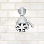Speakman S-2252 Signature Icon Anystream Adjustable High Pressure Shower Head-2.5 GPM Solid Brass Replacement Bathroom Showerhead, Polished Chrome Finish