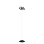 Brightech Sky LED Floor lamp, Torchiere Super Bright Floor Lamp for Living Room Decor & Office - Dimmable, Tall Standing Lamp with Warm Light for Bedroom & Reading - Brushed Nickel