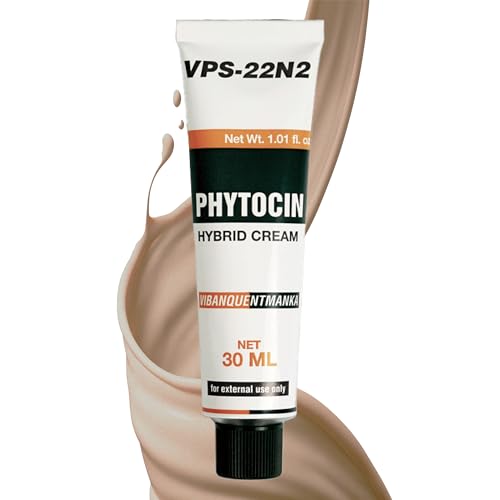 Phytocin Cream, Moisturizer Face Cream, Korean Moisturizer for Acne Prone Skin, Barrier Cream & Wrinkle Cream with PDRN, & Centella Asiatica, Salmon Cream, 30 mL