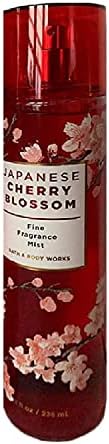 Japanese Cherry Blossom Fragrance Mist 8 oz (Set of 2) Packaging May Vary
