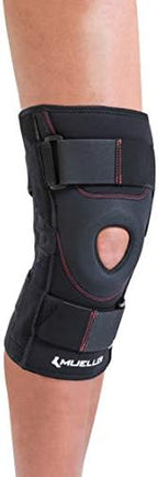 MUELLER Sports Medicine Patella Stabilizer Knee Brace, Knee Pain Relief Support for Men and Women, Ideal for Arthritis, Sprains, Black