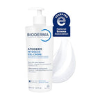 Bioderma Atoderm Intensive Gel-Cream, Soothing Body Moisturizer for Dry to Atopic Sensitive Skin, 24-Hour Hydration, 16.9 Fl Oz