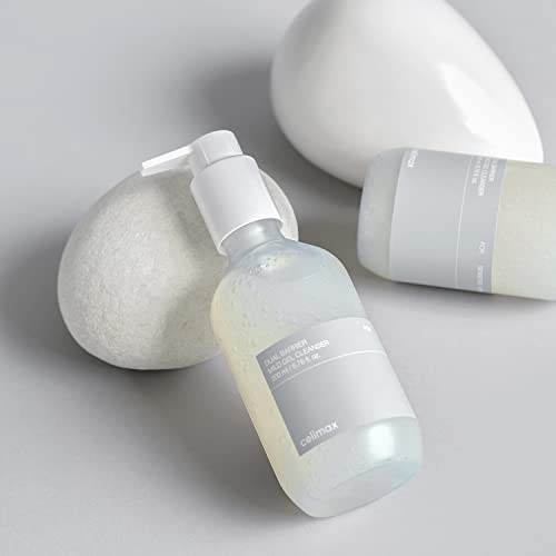 celimax Dual Barrier Mild Gel Cleanser | with Ceramide, Facial Cleansing, Hydrating, Moisturizing, Soothing, Calming Face Wash, 200ml