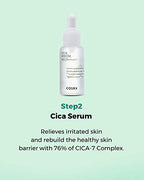 COSRX CICA Relief Kit | Toner, Serum, Cream with Centella Asiatica | Sensitive Skin, Soothing, Moisturizing | Travel Size Set, Gift Set, Korean Skin Care, Not Tested on Animals, Paraben Free