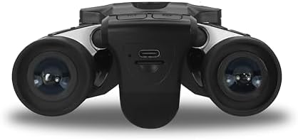 Minolta 12x32 Digital Binoculars - 4K UHD Video Camera, 48MP Photo, 8X Digital Zoom, IPS Anti-Glare Screen, Fog-Resistant Optics, Compact, Ideal for Birdwatching & Travel Hunting