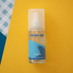 Aluminum Free Deodorant & Body Spray for Whole Body - Waves 4oz (2 Pack) Clean Deodorant and Body Spray for Teen Boys and Girls - With AHA For Body Acne - Body Spray for Teens Formula