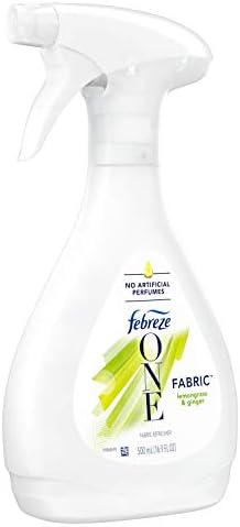 Febreze One Fabric Refresher, Lemongrass & Ginger, 16.9 Fluid Ounce