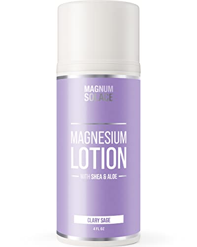 Magnesium Lotion with Shea Butter – Apply to Legs – Alternative to Topical Magnesium Cream