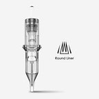 Wormhole Tattoo Cartridge Needles 3RL Tattoo Cartridges Professional Disposable Tattoo Needle Cartridge Sterilized Tattoo Needles Safe Cartridge Needles 1203RL