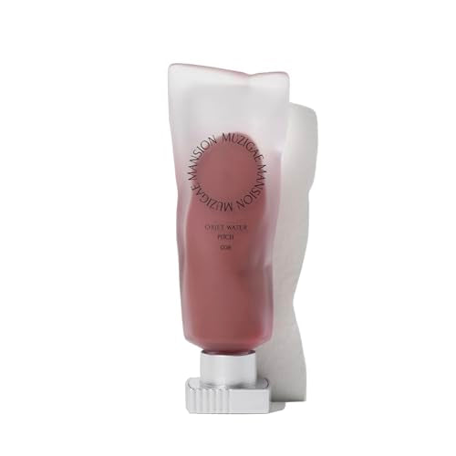 Objet Water Lip Stain Matte Lipstick – (Watery to Blurry Tint), Long-Lasting, Hydrating, Waterproof Wear – K-Beauty Liquid Lipstick for Women, Bold Red Tinted Gloss (008 PITCH)