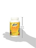 Nature's Way Alive! Max3 Potency Daily Multivitamin, Methylated B12 and Folate, Ultra Potency B-Vitamins to Support Energy Metabolism*, 180 Tablets, (Pack of 2)