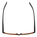 Foster Grant Men's Thomson Rectangular Reading Glasses, Brown/Transparent, 59 mm