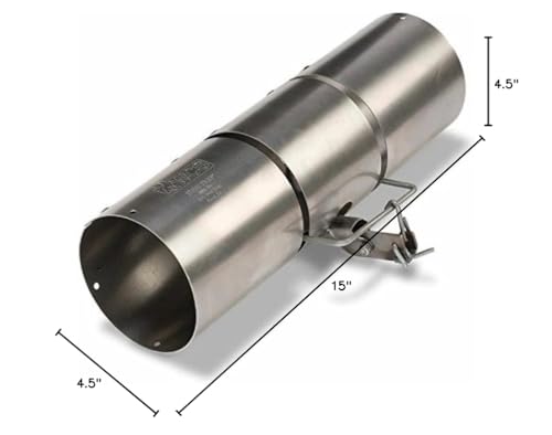 Forestry Suppliers Tube Tunnel Squirrel Trap - 15" Long Double Torsion Spring Steel - Naturally Attracts Rodents - Built-in Safety Latch. R.C. Best - Made in USA