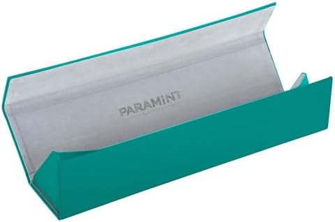 MatShield Green, Durable Playmat Case - Compatible with Magic The Gathering, MTG Play Mat Tube - MTG Accessories - Premium Leatherette with Fabric Interior, Magnet Snap Closure