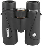 Celestron 71407 TrailSeeker ED 10 x 42 Roof Prism Binocular, Fully Multi-Coated Lens, BaK-4 Prism Glass, Black