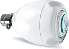 Niagara Conservation N2920-V Earth Spa 3-Spray with 2 GPM 2.7-in. Wall Mount Adjustable Fixed Shower Head, White | Showerhead Sprayer with Pressure Compensation Technology & Soap and Soak Pause Button