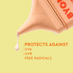 BYOMA SPF 50 Face Fluid - Ultra-Lightweight Facial Sunscreen for All Skin Tones - Luminous Glow, No White Cast - SPF Moisturizer Strengthens Skin Barrier - 1.69 fl.oz