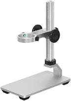 Aluminium Alloy Universal Adjustable Professional Base Stand Holder Desktop Support Bracket for Max 1.4" in Diameter USB Digital Microscope Endoscope Magnifier Loupe Camera