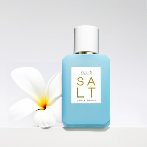 Ellis Brooklyn SALT Eau De Parfum - Aquatic Gourmand Musk Perfume For Women with Ylang Ylang, Tahitan Tiare, & Musk, Vegan Perfume Made In The USA