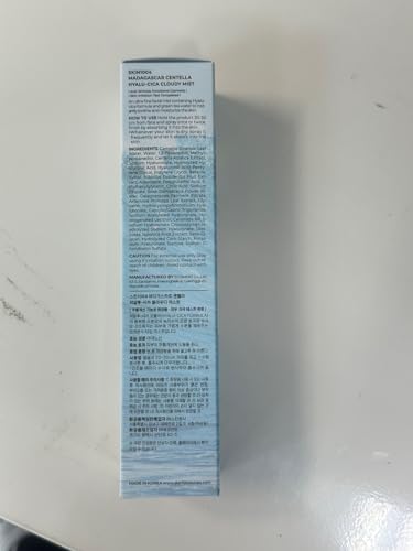 SKIN1004 Hyalu-CICA Cloudy Mist 4.05 fl.oz, 120ml, Hyalu Cica Formula with Green Tea Water, Hydrating and Calming Multi-Care Solutions