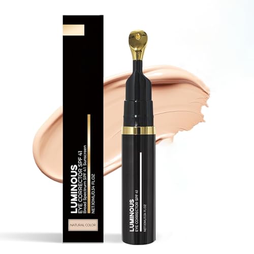 Luminous Eye Corrector，2025 New Under Eye Color Corrector for Dark Circles，Peach Color Corrector,Moisturizing And Lightweight-Brightens Skin Tone（Natural Colour）