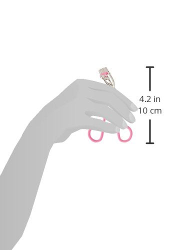 Tweezerman Comfort Grip Eyelash Curler for All Eye Shapes Neon Pink