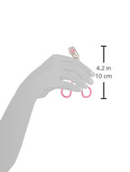 Tweezerman Comfort Grip Eyelash Curler for All Eye Shapes Neon Pink