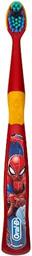 Colgate Marvel Spider-Man Toothbrush, 3+ YRS, Extra Soft (Colors & Characters Very) - Pack of 3