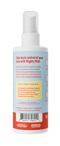 Mighty Mist Premium Hypochlorous Acid Spray for Acne, Eczema, Rosacea | Safe for All Skin Types | Safe for Sensitive Skin | Soothes Irritation and Redness