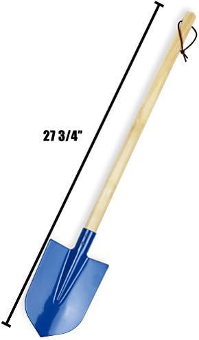 Click N' Play 4-Piece Kids Gardening Set With Shovel, Rake for Yard - Outdoor Toys for Ages 3-8 to Play in Leaves