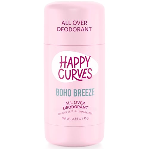 Whole Body Deodorant for Women - Aluminum-Free - Sensitive Skin Invisibile All Day Layer of Full Body Protection for Odor Control Only (2.65 Ounce (Pack of 1), Boho Breeze)