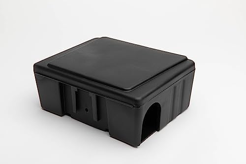 JT Eaton Jawz Safe-Tee 969 Rat and Mouse Bait Station, Black