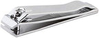11pcs Large Beauticom Stainless Steel Straight Nail Clipper - Professional Ultra Sharp Sturdy Silver Finger Nail and Toe Nail Cutters for Acrylic Nails Grooming Manicure