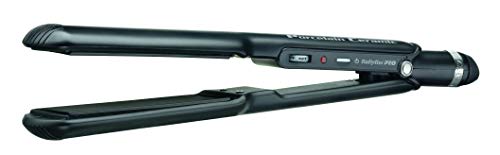 BaBylissPRO Porcelain Flat Iron Hair Straightener, Hair Straightener Iron for Professional Salon Results and All Hair Types