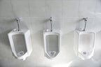 Urinal Screen Deodorizer (24 Pack) with Urinal Cakes Ocean Breeze Scent, Anti-Splash Urinal Deodorizer
