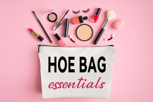 4 Pack Funny Gifts for Women, Friends, Hostess Gift Ideas Cool Gifts for Women Girls Birthday Gift Ideas Gag gifts Girls Weekend Overnight Fun Makeup Travel Bag Cosmetic Bag