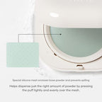 LANEIGE Neo Blurring Powder: Korean Oil Absorbing, Smoothing, Pore Blurring Compact with No-Spill, Travel-Friendly Design and Blue Hyaluronic Acid