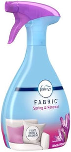 Tide Spring and Renewal Febreze Air Freshener, Trigger Spray Dispenser, 27 oz, 4-5 Ph