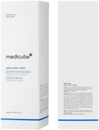 medicube Zero Pore Toner I Exfoliating & Hydrating Blue Bottle Water Toner with AHA, BHA, PHA, Niacinamide, and Panthenol | Korean Skin Care for Pores, Texture, and Moisture Care (8.45 fl. oz.)