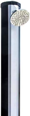 HYDROTOOLS By SWIMLINE 2 Section Niagara Rainfall Solar Shower 7 Feet | Adjustable Head & Foot Tap Spigot | 10 Gal Capacity Up To 140 Degrees | Environmentally Friendly | Outdoor Backyard Poolside Spa