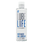 Lube Life Water-Based Anal Lubricant, Personal Backdoor Lube for Men, Women and Couples, Non-Staining, 8 Fl Oz